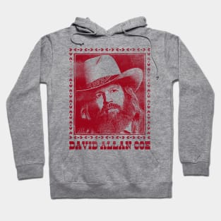 David Allan Coe / Retro Style Fan Design Hoodie